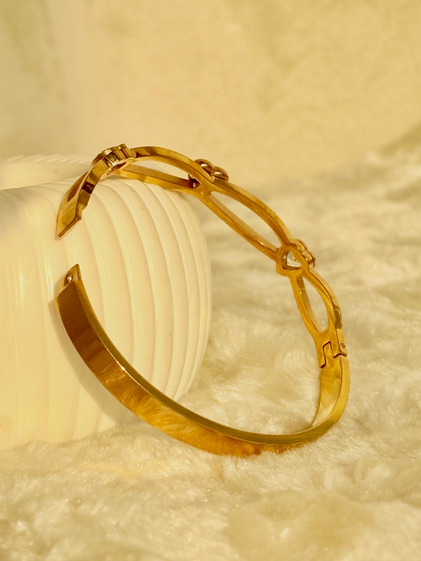 Heart Link Love Bracelet