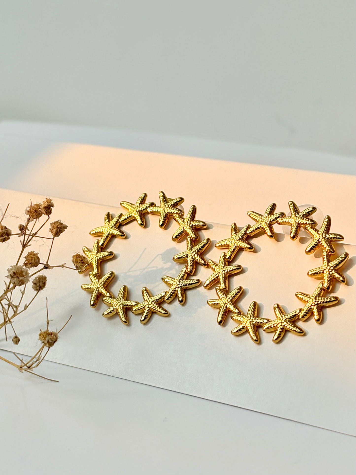 Golden Tibe Earings