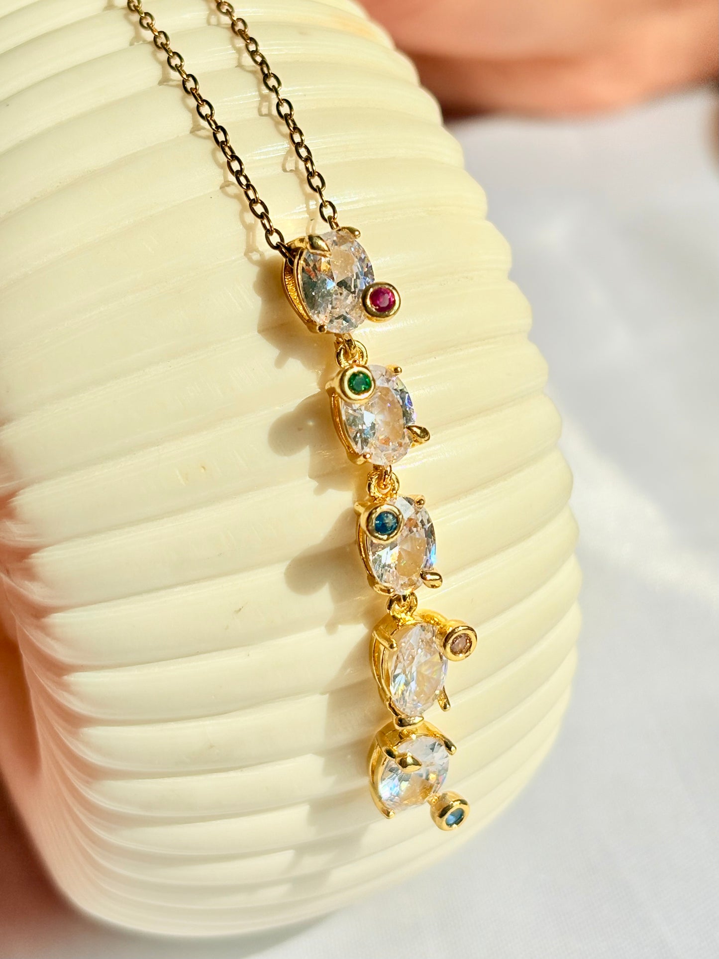 Pearl starline pendant