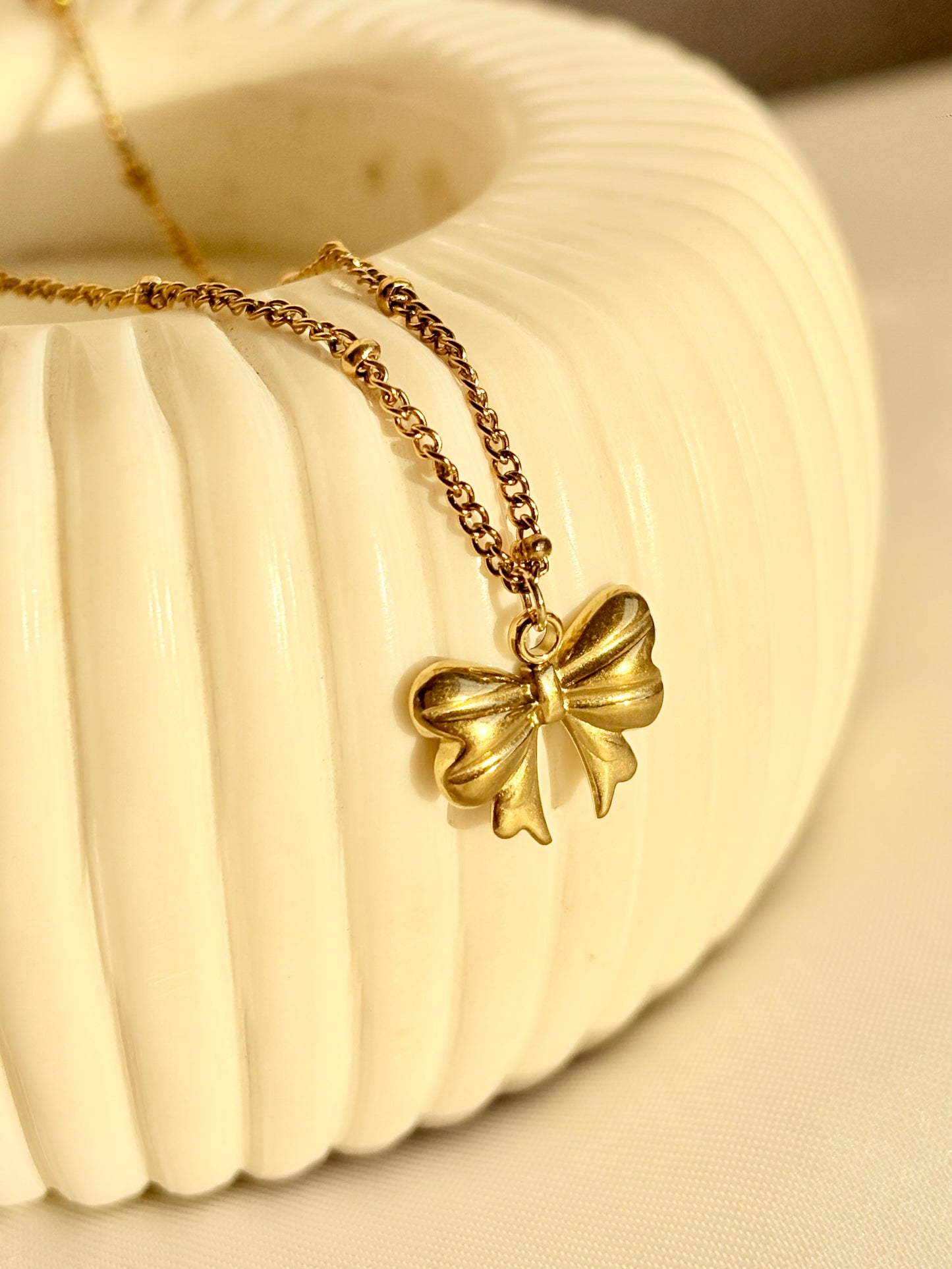 Bow Charm Pendant