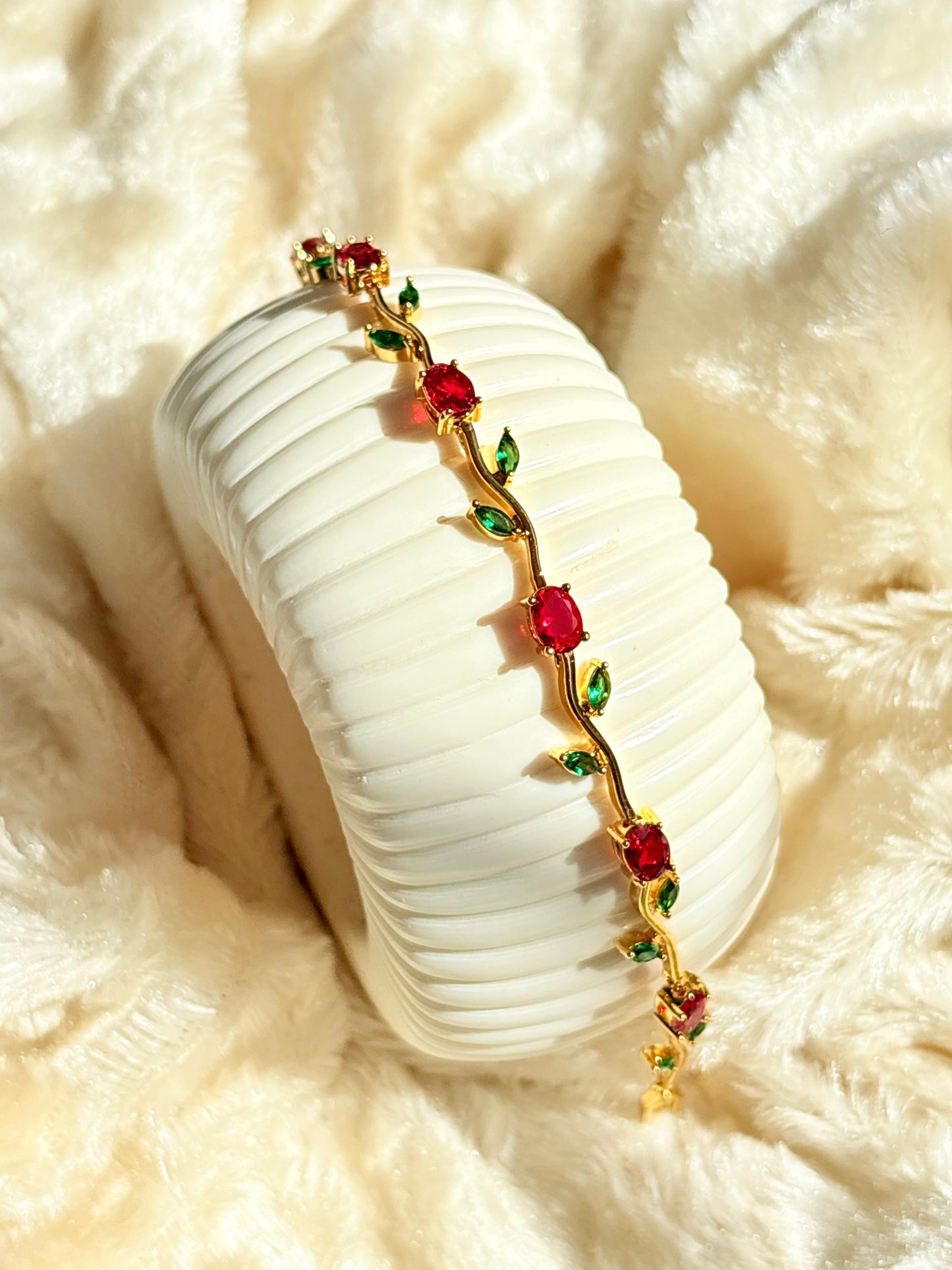 Ruby Garden Luxe Bracelet