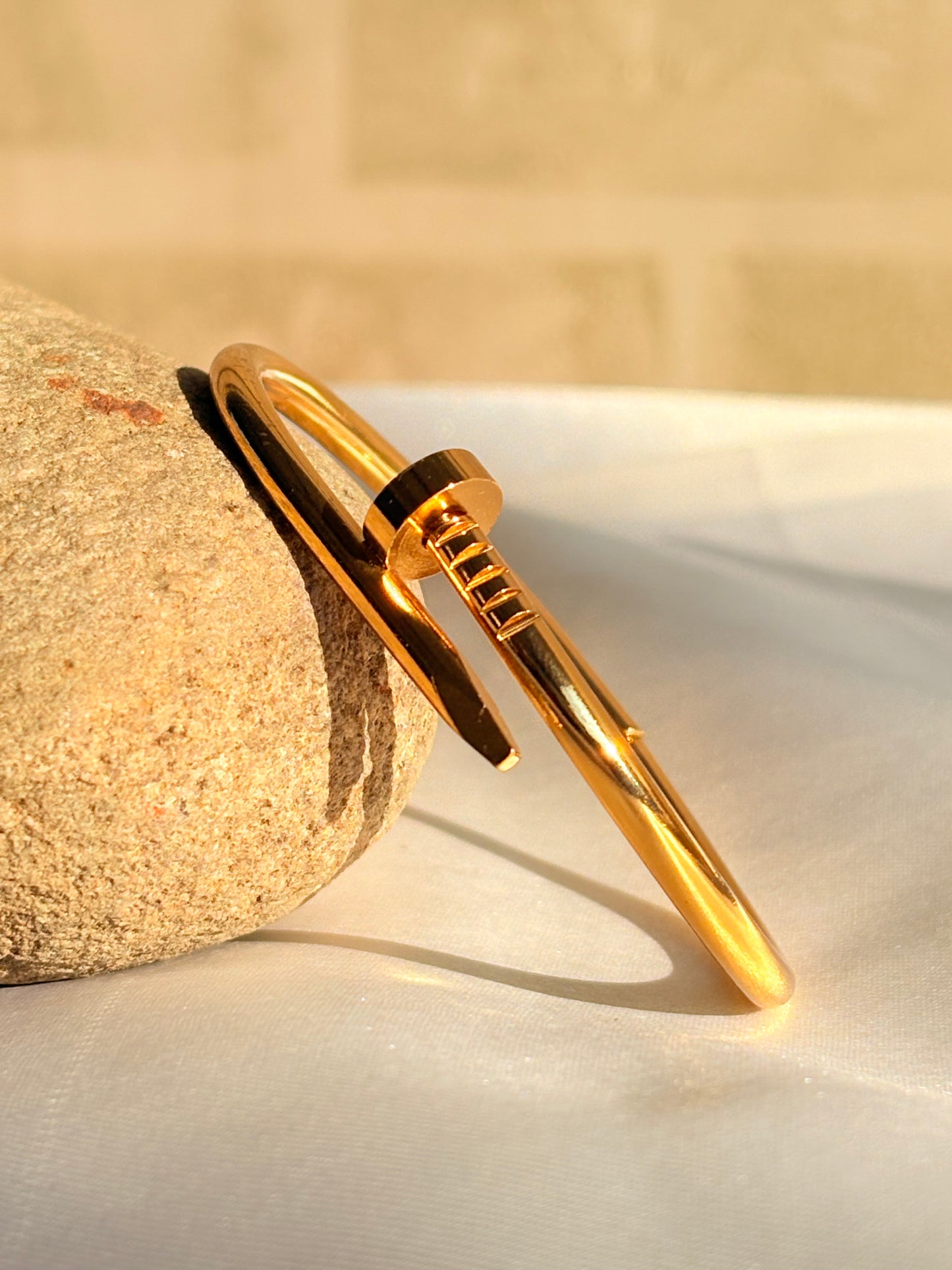 Golden Nail Lufe Cuff