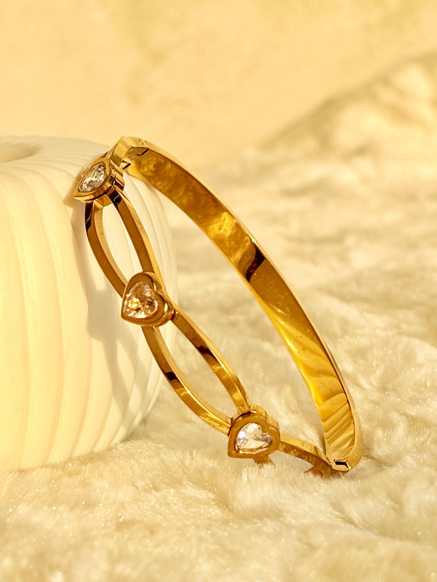 Heart Link Love Bracelet