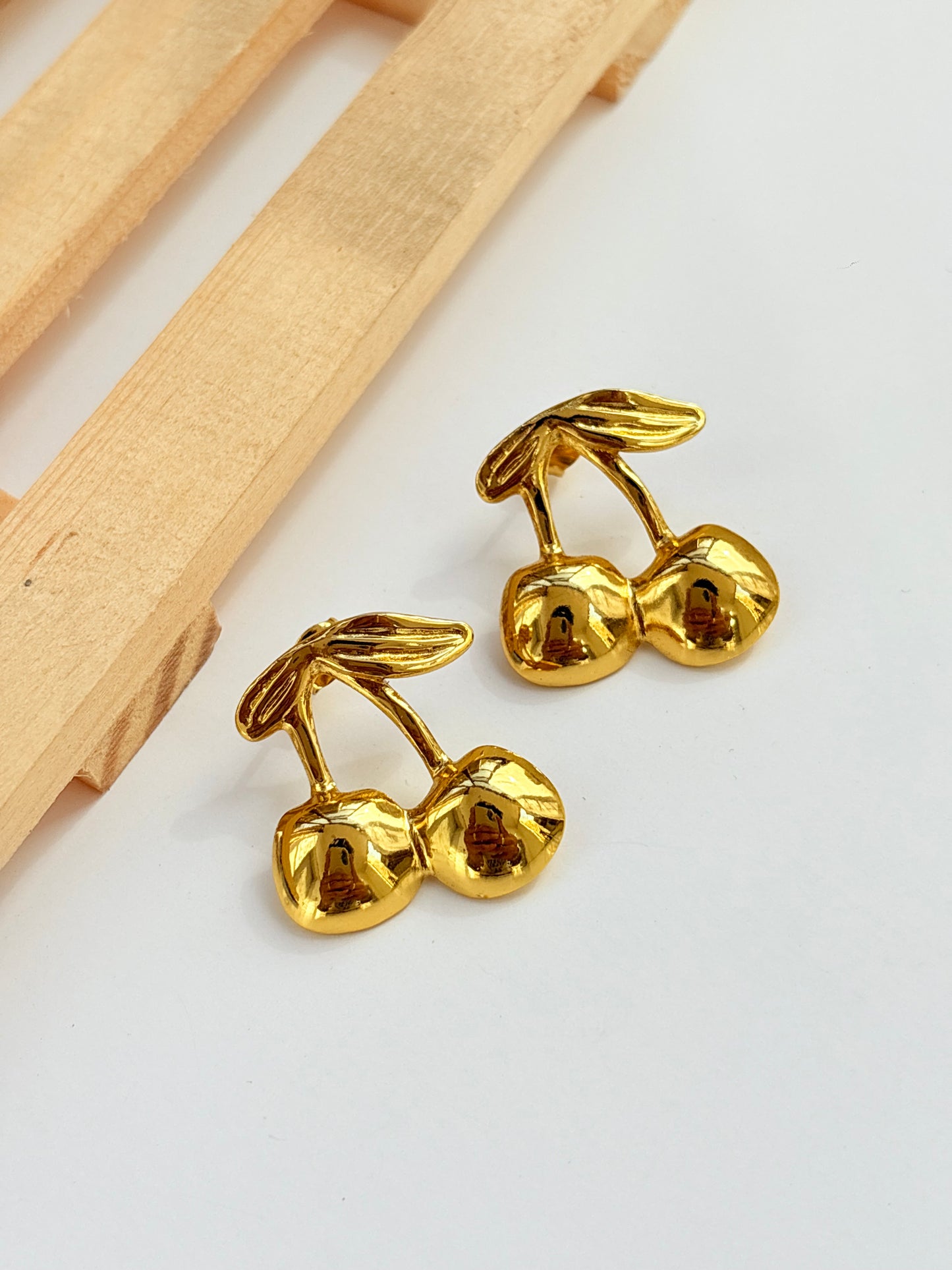 Cherry Charm Earings