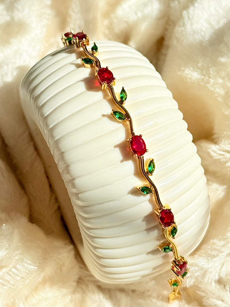 Ruby Garden Luxe Bracelet