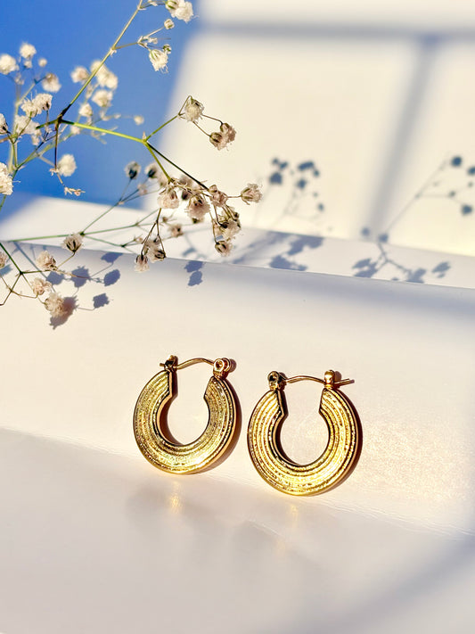 Classic Ripped Hoops