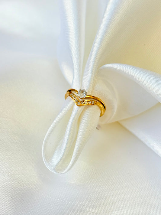 Prism Shine Statement Ring