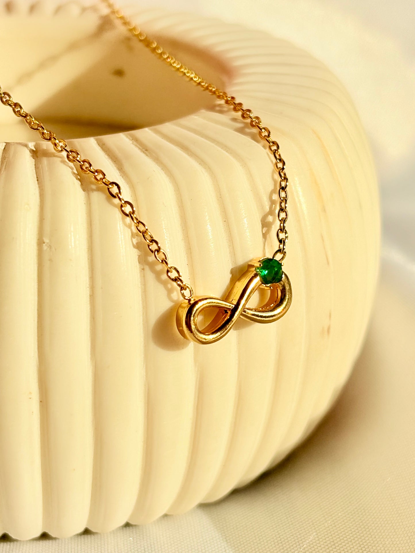 Infinity Drop Pendant