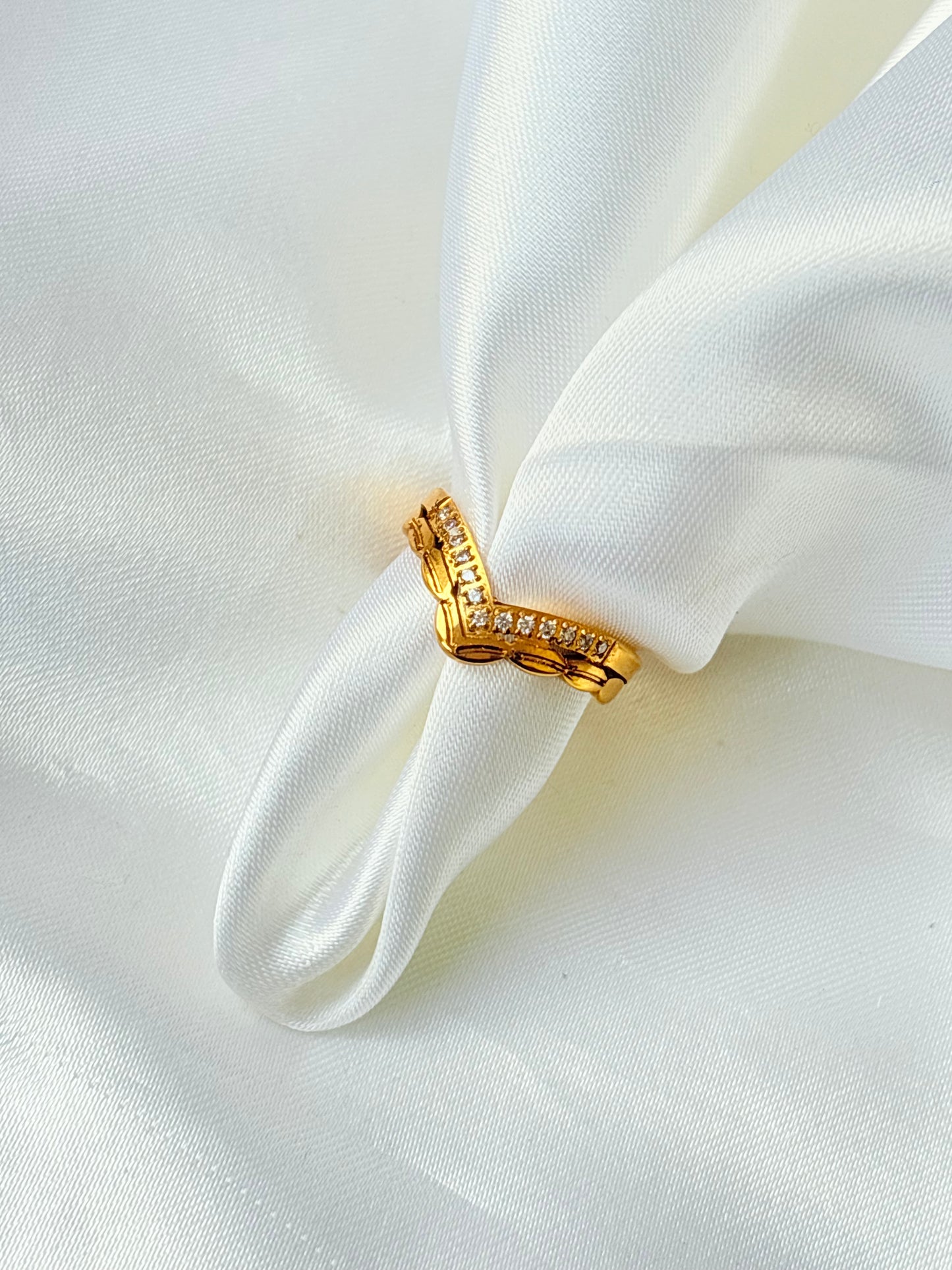 Luxe Curve Duo Ring
