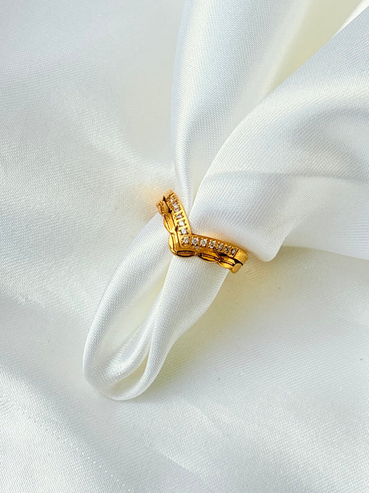 Luxe Curve Duo Ring