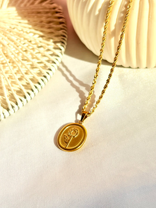 Vintage Coin Charm Pendant