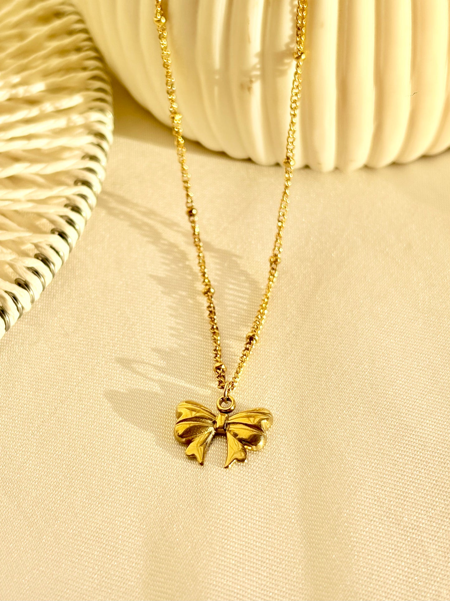 Bow Charm Pendant