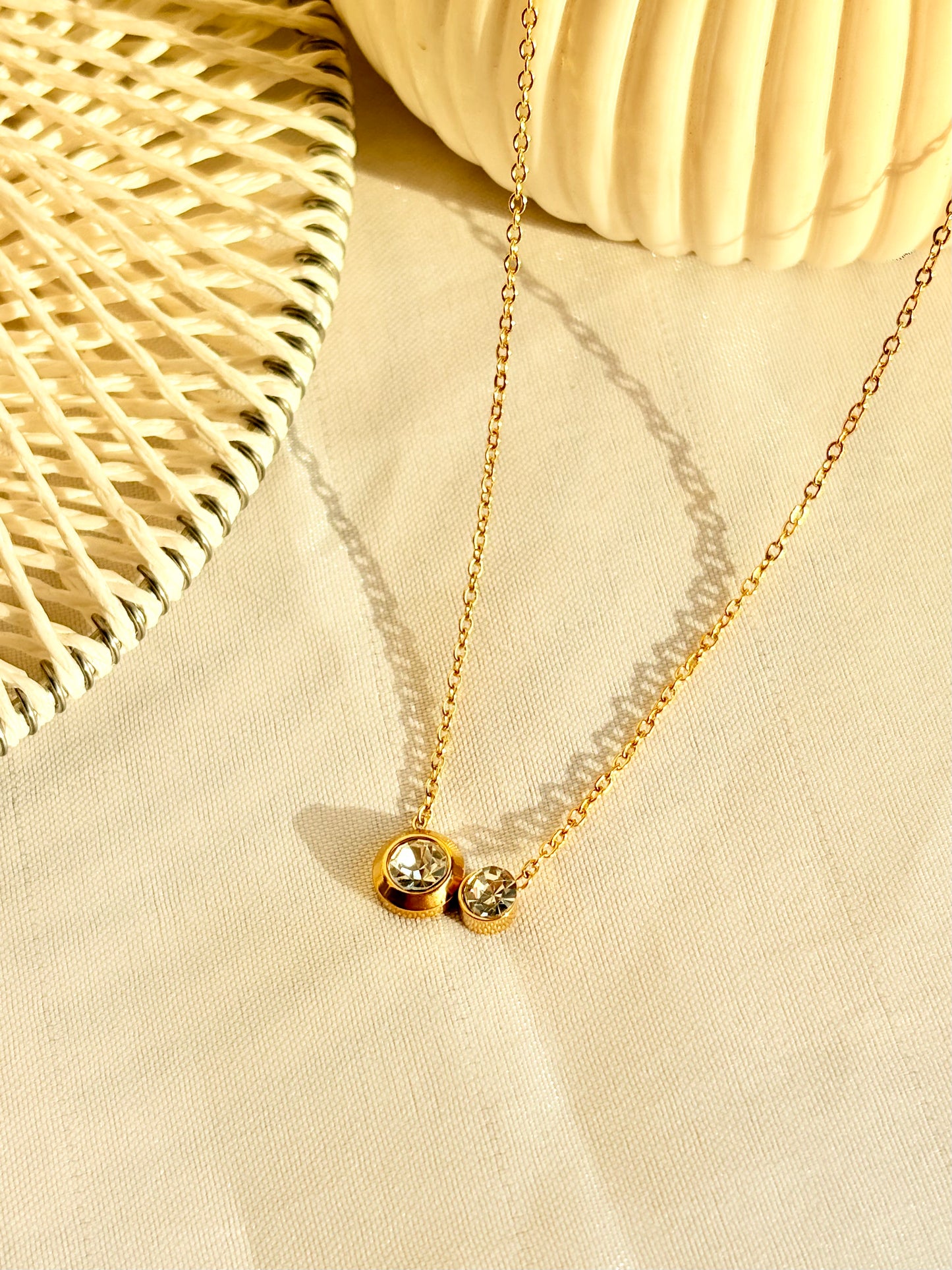 Luna Twin Spark Pendant