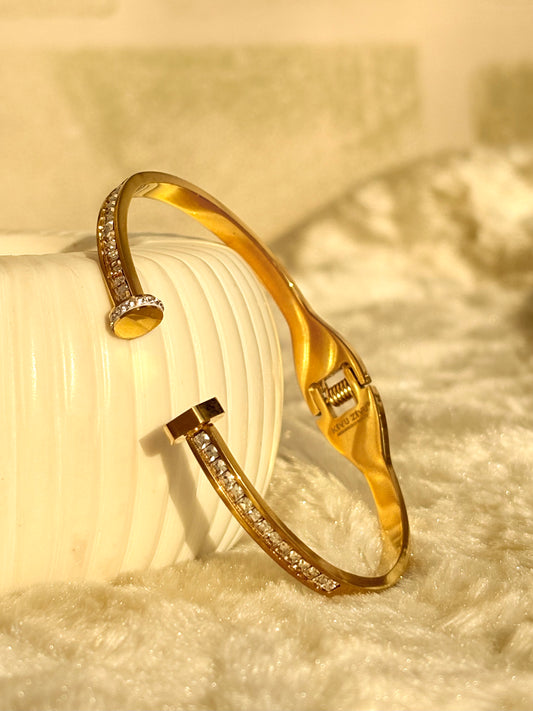 Modern Nail Bracelet