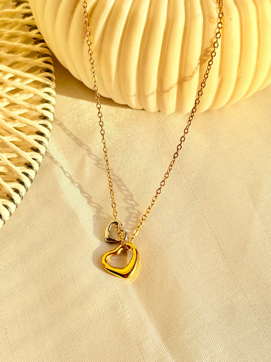 Twin Heart Love Pendant