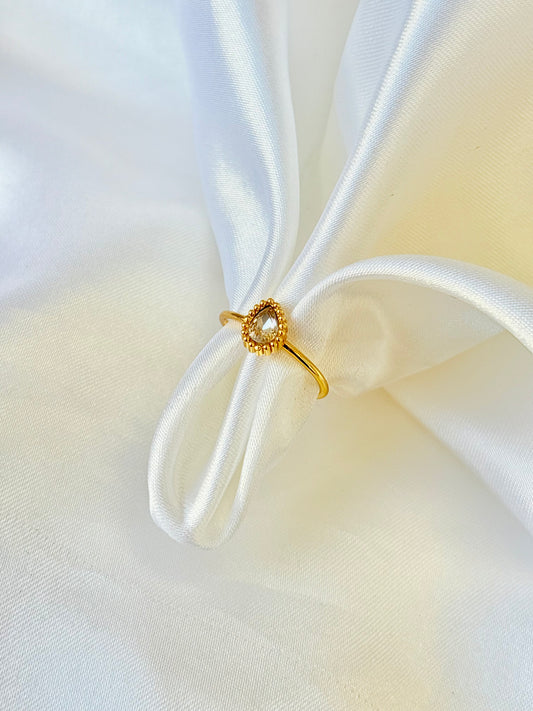 Dainty Drop Elegance Ring