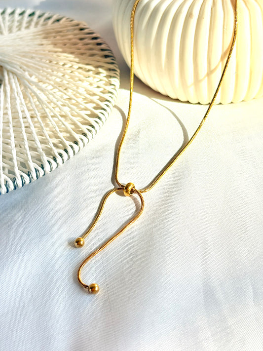 Minimal Slider Chain Pendant